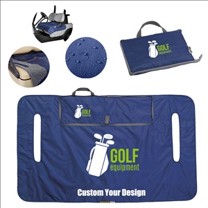 Foldable Golf Cart Seat Cover Converts to Tote Bag